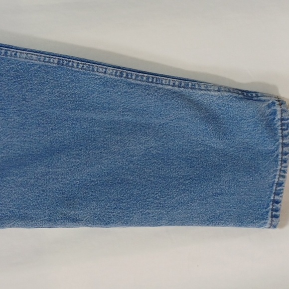 Kirkland mens jeans size 38×34 in faded all cotton demin material boot cut - Picture 2 of 8